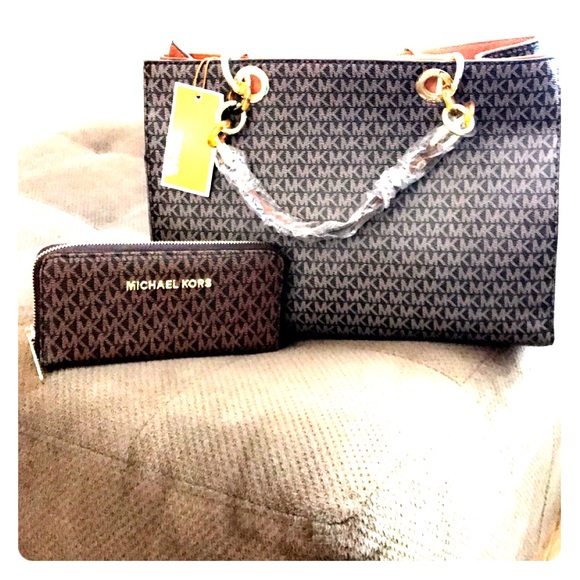 mk purses with matching wallets